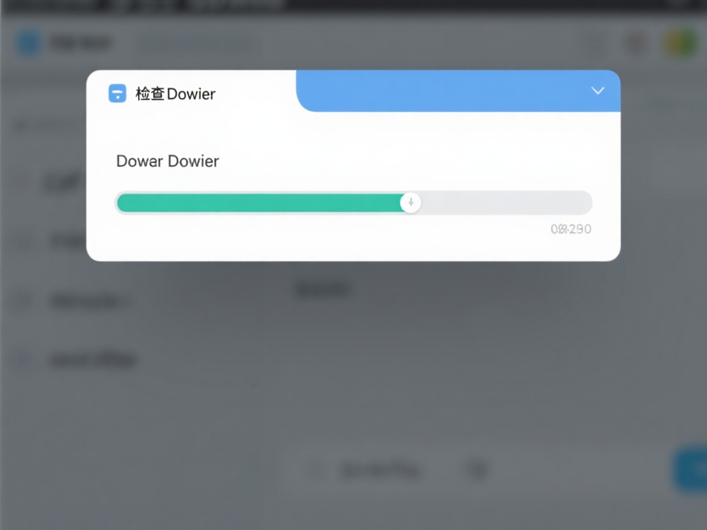 检查下载进度：下载过程中，注意观察进度条，确保文件